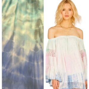 Surf Gypsy Tie Dyed Mini Dress